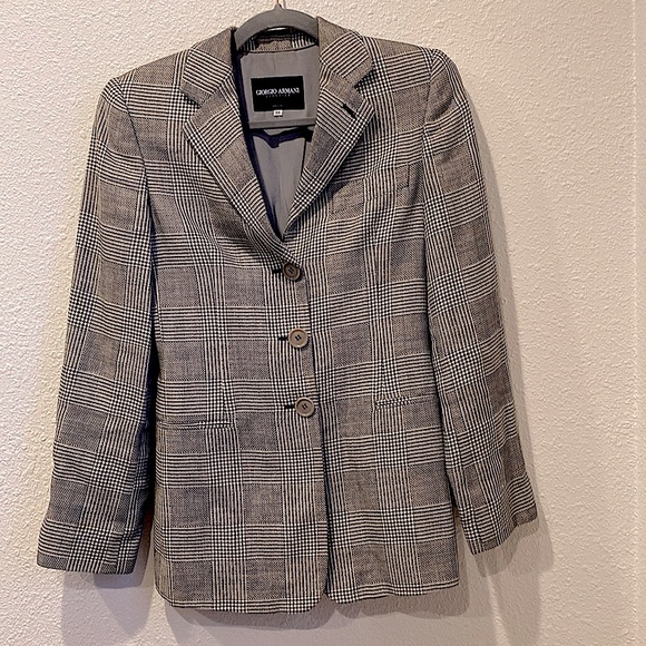 Armani‎ houndstooth blazer - Picture 1 of 7